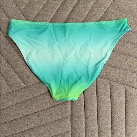 Aerie ombré blue/green bikini brief bottom - Picture 2 of 3